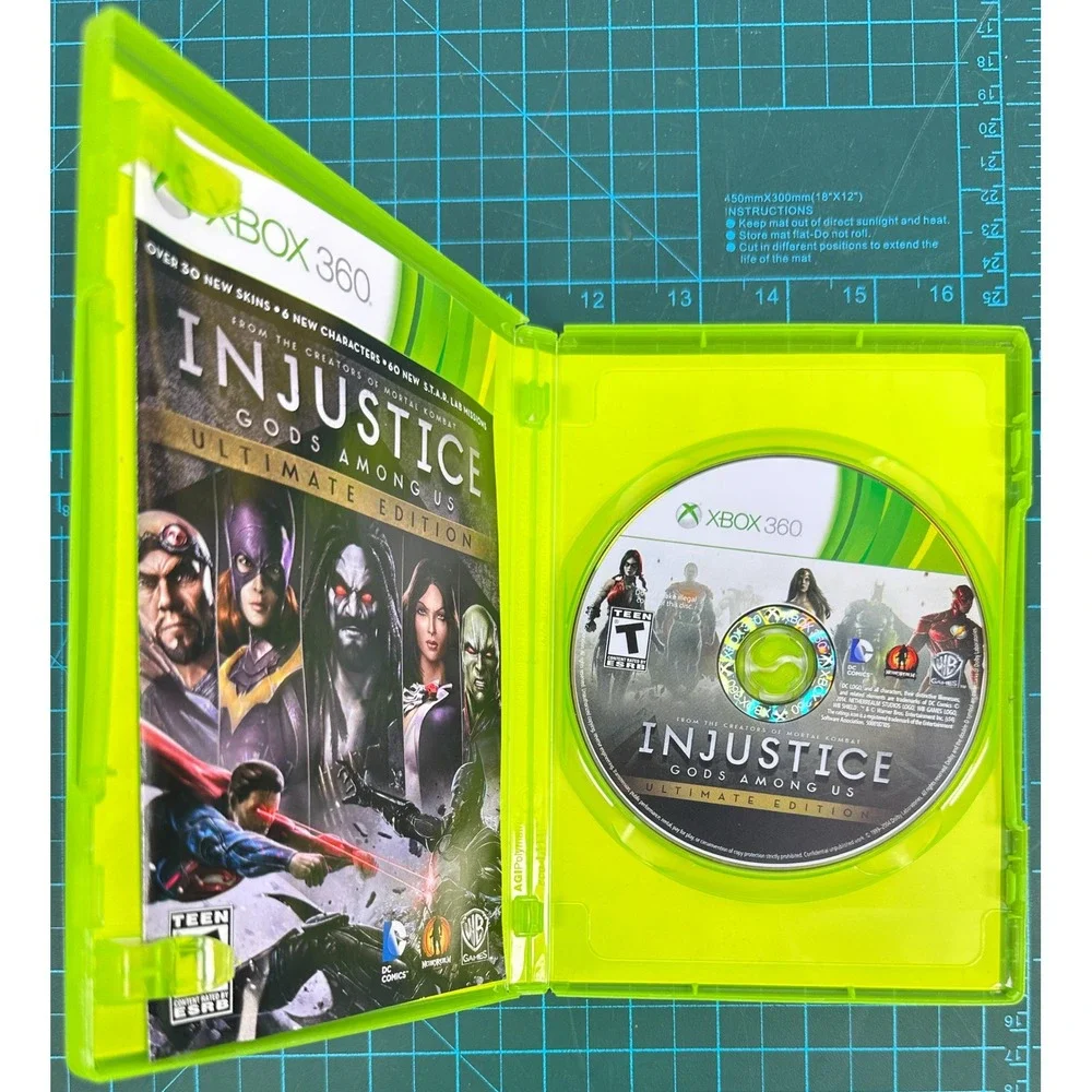 Injustice Gods Among Us Ultimate Edition Xbox 360 DC Comics Platinum Complete